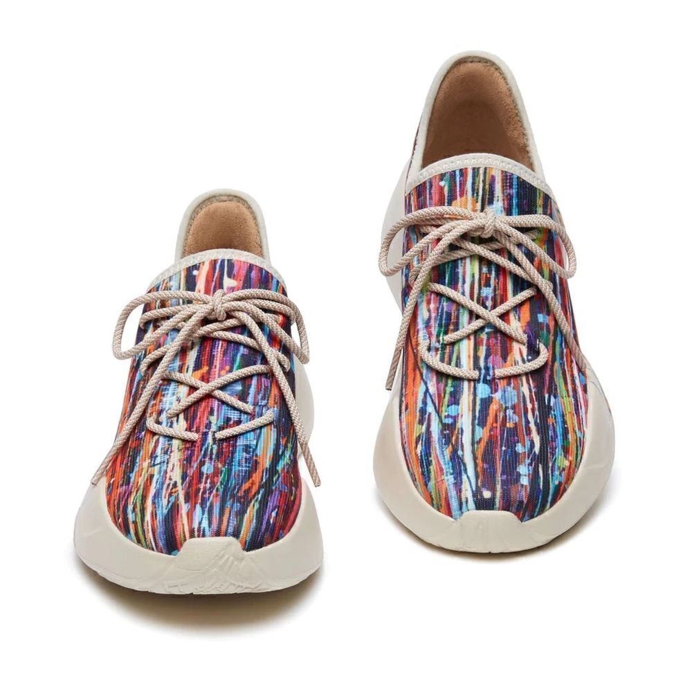UIN Colorful Striped Women's Sneakers